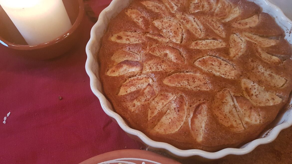 middeleeuwse volkoren appeltaart