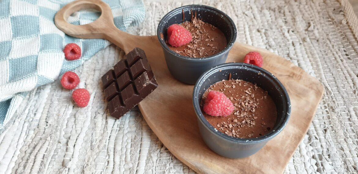 Heerlijke pure chocolademousse